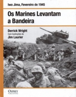 Os marines levantam a bandeira