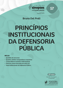Sinopses para concursos - Princípios institucionais da defensoria pública
