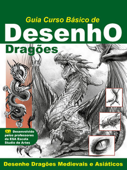 Guia curso básico de desenho: dragões