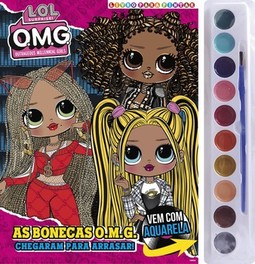 L.O.L. Surprise! OMG - Livro para pintar