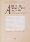 Acervo de manuscritos musicais: compositores anônimos