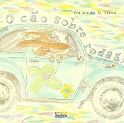 O cão sobre rodas