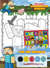 Pró games - Minecraft: colorindo com adesivos