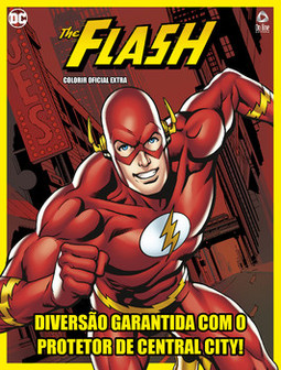 The Flash: colorir oficial extra