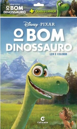 O Bom Dinossauro - Ler e colorir Quebra-cabeça