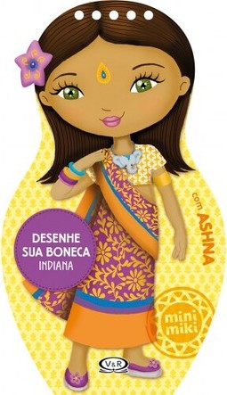 Desenhe sua boneca indiana