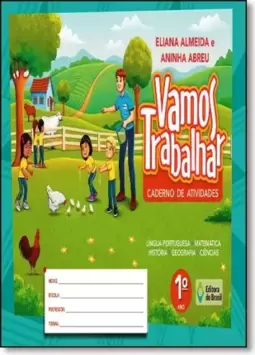 Vamos Trabalhar Caderno De Atividades 1 Ano