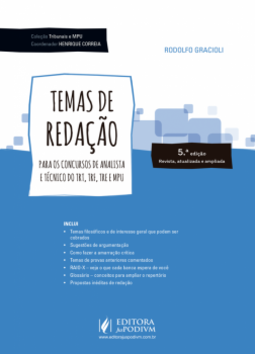 Temas de redação: para os concursos de analista e técnico do TRT, TRF, TRE e MPU