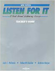 Listen for It - New Edition - Teacher´s Book - Importado