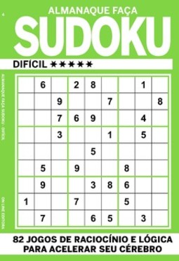 Almanaque faça sudoku difícil