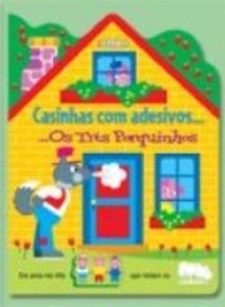 Casinhas com Adesivos... os Três Porquinhos