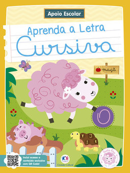 Apoio Escolar - Aprenda a letra cursiva: Ovelha Rosa na Escola
