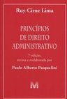 Princípios de direito administrativo