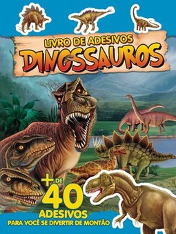 Dinossauros: livro de adesivos