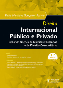 Direito internacional público e privado: incluindo noções de direitos humanos e de direito comunitário