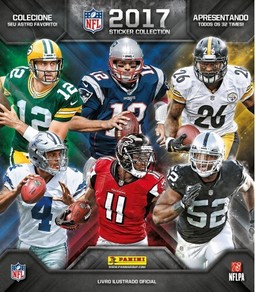 Álbum de figurinhas NFL 2017/2018