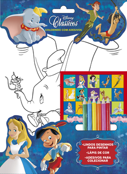 Disney Clássicos - Colorindo com adesivos