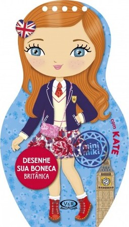 Desenhe sua Boneca Britânica com Kate