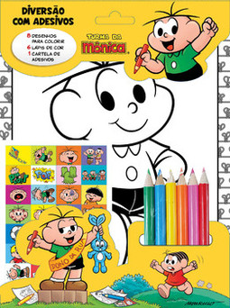 Turma da Mônica - Diversão com adesivos: Cebolinha