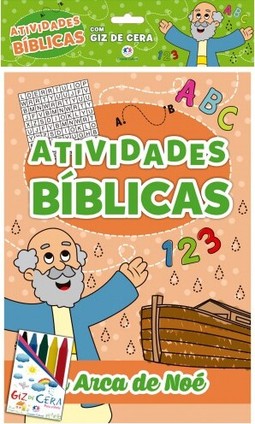 Atividades bíblicas - com giz de cera