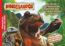 Dinossauros - Prancheta para colorir