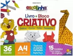 Livro + Bloco Criativo (Origami)