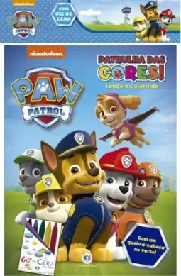 Patrulha Canina - com giz de cera