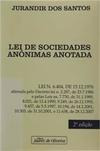 Lei das Sociedades Anonimas Anotada