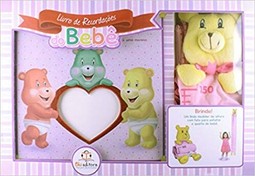 LIVRO DE RECORDACOES DO BEBE MENINA