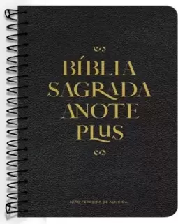 Bíblia anote plus RC - Capa preta