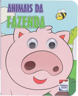 Animaizinhos com olhinhos agitados: Animais da fazenda