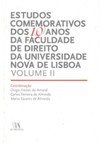 Estudos comemorativos dos 10 anos da faculdade de direito da Universidade Nova de Lisboa