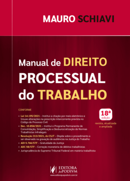 Manual de direito processual do trabalho