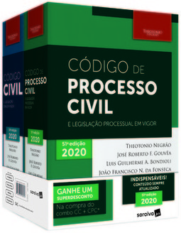 Código civil e código de processo civil