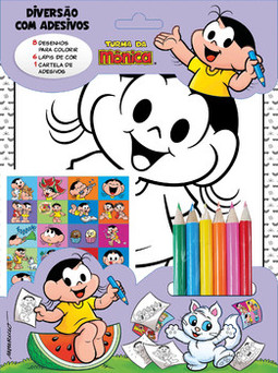 Turma da Mônica - Diversão com adesivos: Magali