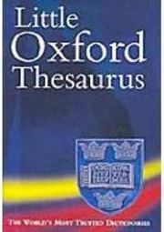 Little Oxford Thesaurus - IMPORTADO