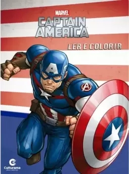 LER E COLORIR CAPITAO AMERICA