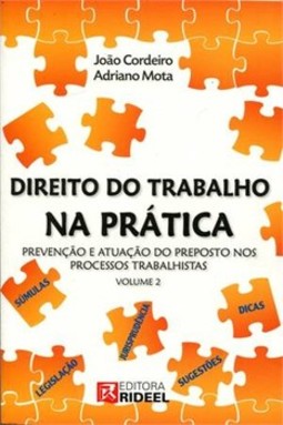 Direito do trabalho na prática, volume 2 - prevenção e atuação do preposto nos processos trabalhistas
