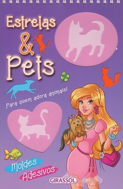 Estrelas e pets - roxo