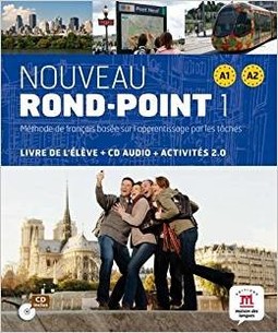 Nouveau rond-point 1: livre de l'élève + CD audio + activités 2.0