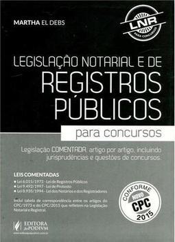 Legislação Notarial e de Registros Públicos Para Concursos