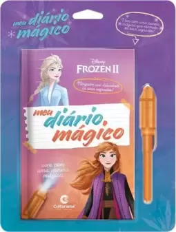 MEU DIARIO MAGICO COM CANETA FROZEN 2