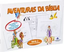 Série Aventuras da Bíblia - Série 2 - Caderno de atividades
