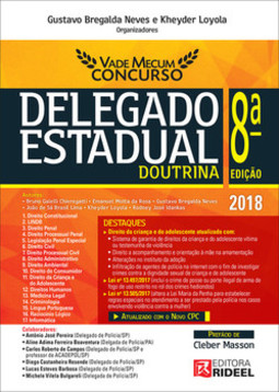 Vade mecum concurso - delegado estadual doutrina