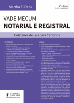 Vade mecum notarial e registral: coletânea de leis para cartórios