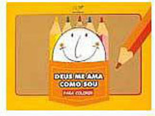 Deus Me Ama Como Sou: Para Colorir