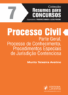 Processo civil: Parte geral, processo de conhecimento, procedimentos especiais de jurisdição contenciosa
