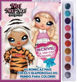 Na! Na! Na! Surprise - Livro para pintar com aquarela