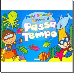 Meu Grande Livro De Passatempo Azul