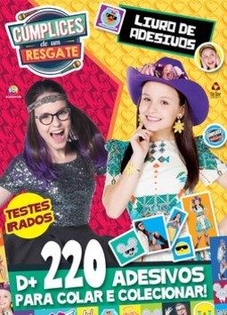 Cúmplices de um Resgate: livro de adesivos